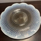 Anchor Hocking 11" Moonstone  Opalescent Plate