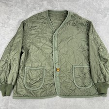 Alpha Industries Als 92 M-65 Field Jacket Liner 3xl Mens Olive Quilted Military Alpha Industries Als 92 M-65 Field Jacket Liner 3xl Mens Olive Quilted Military