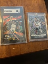 Panini Select + Obsidian Anthony Edwards /99Timberwolves Lot (2) #237 #25 SGC 10