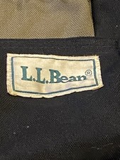 L.L. Bean Backpack Green School Camping Hikin...