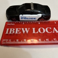 2009 Dodge Charger Metal Diecat Police Car red drawer 