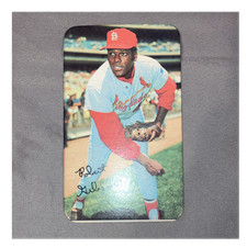 Topps Robert Gibson St. Louis Cardinals 1970 Topps Super Baseball Card #33
