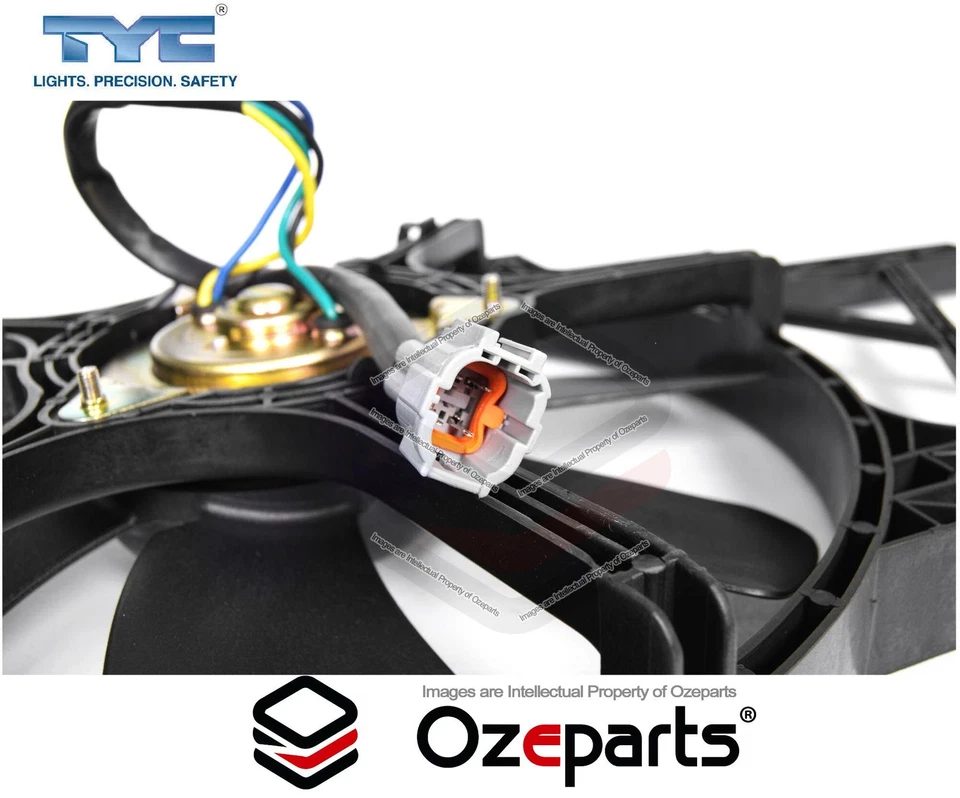 A/C AC Air Cond Condenser Cooling Fan For Nissan Pathfinder R51 2005~2010 4L V6 - Image 4 of 4