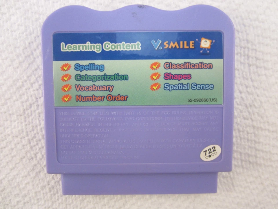 VTech VSmile Shrek The Third Arthur Day Learning Game Cartridge Educational 739 - Image 4 of 4