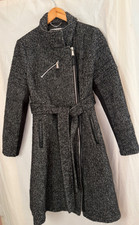 BCBGeneration Womens Gray Knit Herringbone Lo...