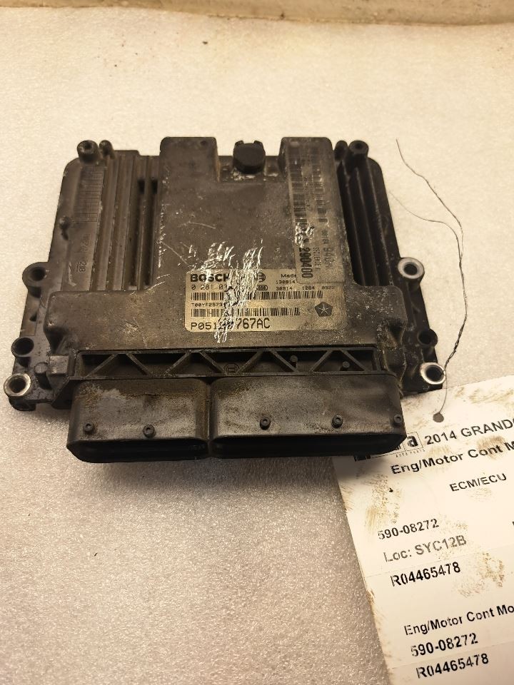 2014 Grand Cherokee Engine Computer/Module Ecu/Ecm/Pcm Sku#4465478