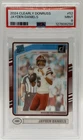 2024 Panini Clearly Donruss - Rated Rookie Jayden Daniels #52 (RC) PSA 9