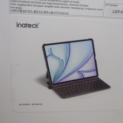 Inateck Tastatur Hülle für iPad Air 13''/Pro 12.9'',Ultraleichte,mit Stifthalter