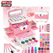 Kids Washable Makeup Kit Girl Toys for Gifts, Teensymic Toys for Girls Princess