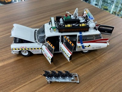 Ghostbusters II Cadillac ECTO-1A HOT WHEELS Elite Model Car [ 1/18