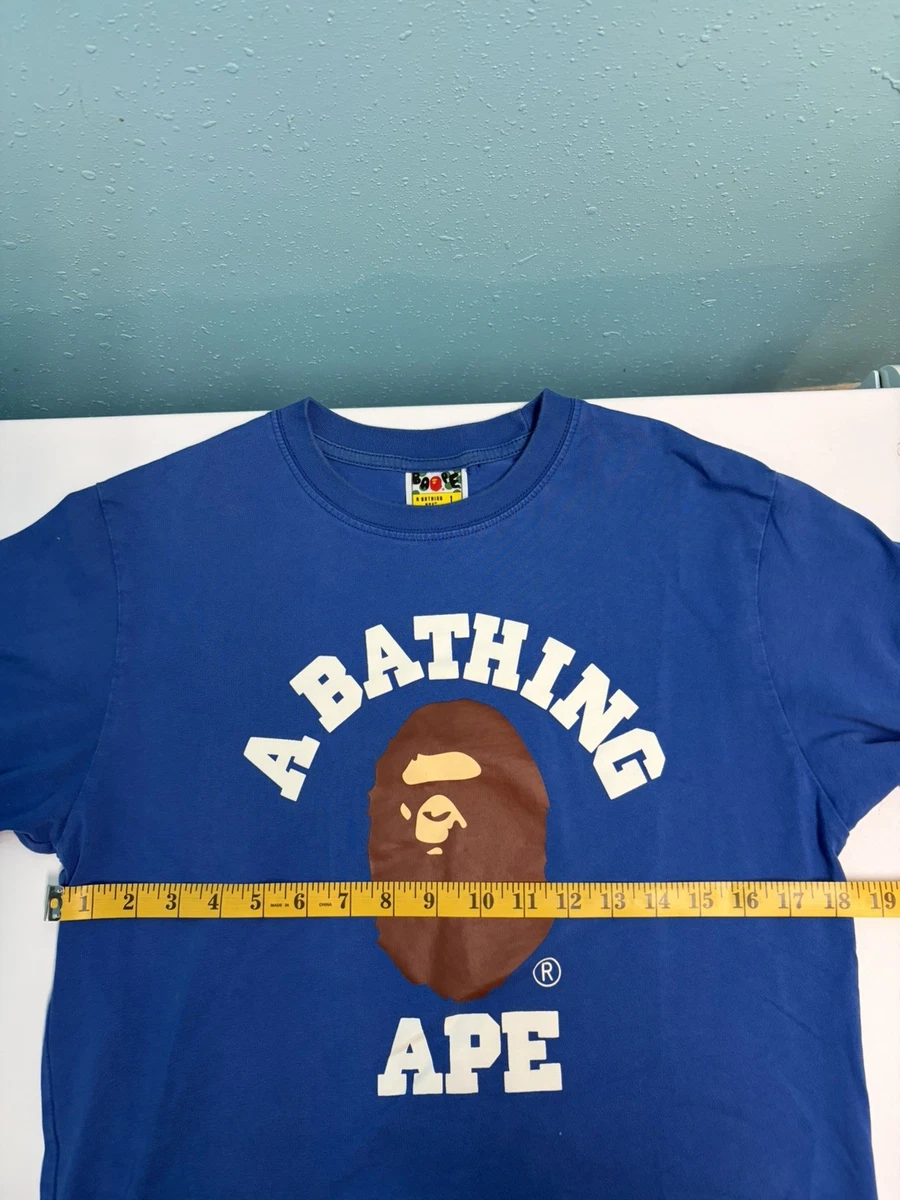 A Bathing Ape Blue T-Shirts for Men for sale | eBay