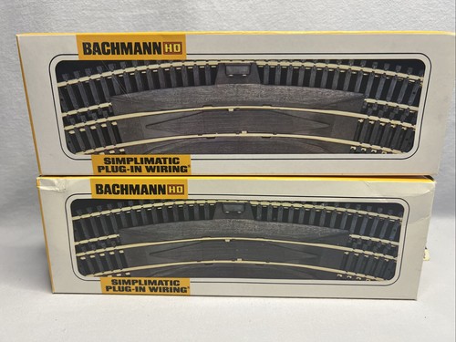 Juego de pistas de diseño curvo y recto Bachmann HO 44-2772 y 2770 | Zustand: Used