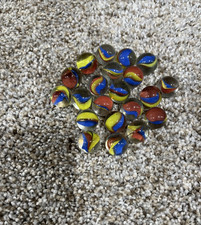 Vintage Glass Marbles Lot