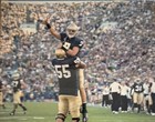 3-Notre Dame Fightin Irish Football QB 8x10 pic of Rick Mirer & Jimmy Clausen. — photo 4