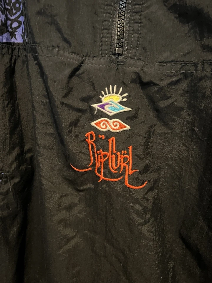 Rip Curl Australia Vintage Reversible Fleece Jumper Jacket K (14)  1990's - Image 2 of 4