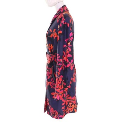 DRIES VAN NOTEN 19AW Floral Print Single Coat Runway Wear Size 38