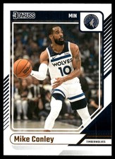 Mike Conley 2024-25 Donruss #94 Timberwolves NBA READ FREE SHIPPING AutographDen