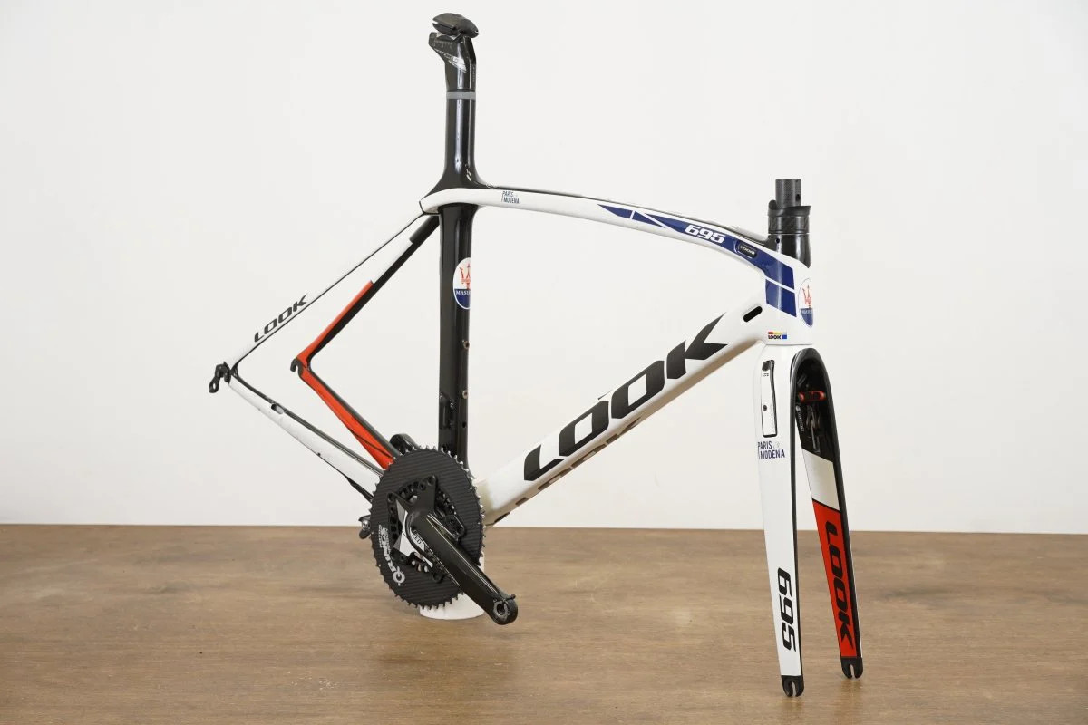 XS LOOK 695 Aerolight Paris Modena Carbon Aero Rim Brake Road Frameset