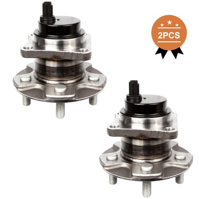 #ad #ad Set of 2 Rear Wheel Hub Bearing For 2009 19 Toyota Corolla 2009 10 Ponitac Vibe $62.49