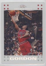 2007-08 Topps Chrome White Refractor 31/99 Ben Gordon #77 3c7