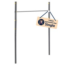HUDORA Gymnastics Bar Fabian Standard/Pro - Single/double gymnastics bar for chi