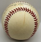 Mickey Mantle Autographed Baseball Americana Memorabilia COA See See Description — photo 3
