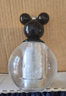 Disney Mickey Mouse Clear Acrylic Salt or Pepper Grinder Onle One