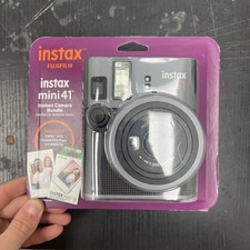 Instant Camera Bundle With Instant Film Pack FujiFilm Instax Mini 41 NEW