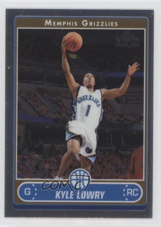 2006-07 Topps Chrome Kyle Lowry #162 4l3
