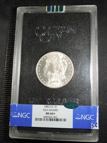 1883-CC GSA SILVER DOLLAR***NGC MS66+ with CAC STICKER***ALL WHITE, THICK LUSTER