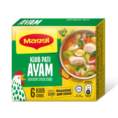  Maggi Chicken Stock Cube 60g- ( 6 cubes per packs x 4 packs)