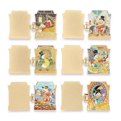 Scrooge McDuck Hinged Mystery Pin Pack Duck Tales 1-Pc. Shanghai Disney Presale