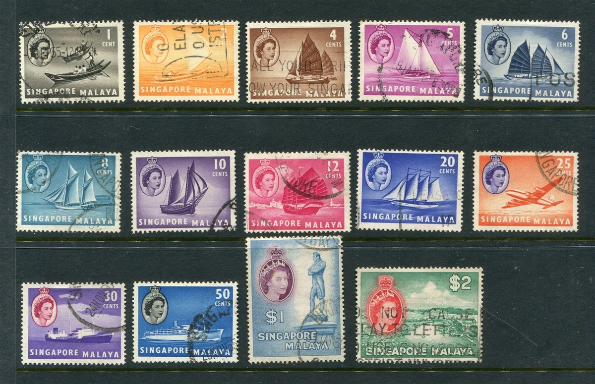 Singapore Stamps (1824-1963) for sale | eBay