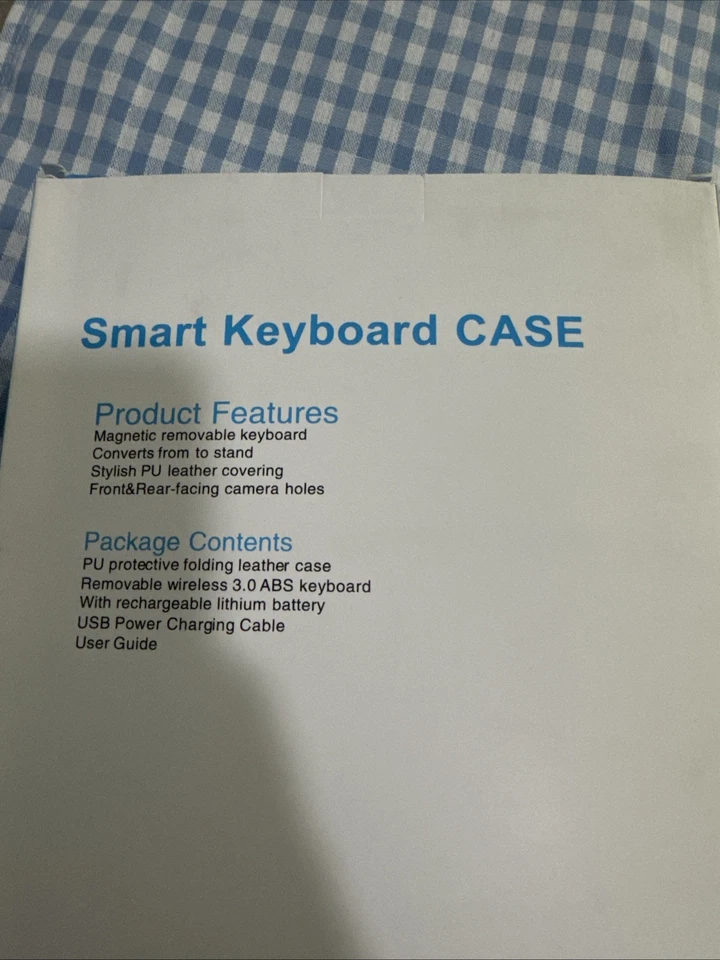 TECLADO BLUETOOTH MAGNÉTICO EXTRAÍBLE CON FUNDA PARA APPLE IPAD 9.7" Foto 3 de 4