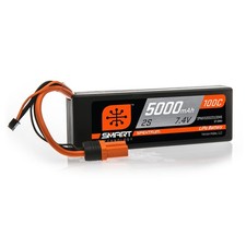 Spektrum Accessories 5000mAh 2S 7.4V 100C Smart LiPo Hardcase IC5