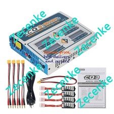 Cargador de equilibrio de batería EV-PEAK CQ3 100W 10A 1-6S para batería LiPo LiFe NiMH NiCd