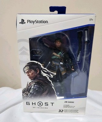 PlayStation Ghost of Tsushima, 6'' Jin Sakai 1, 6'' Samurai Figur Neu