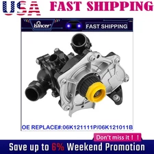Water Pump Kit For VW Volkswagen Beetle Jetta Passat 06K121111P 06K121011B