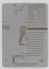 1998 Pinnacle Rookie Press Plate Black 1/1 Pokey Reese #175 b4d