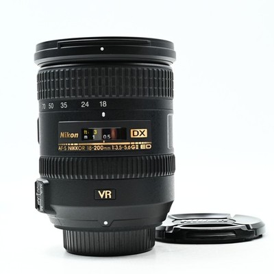 Nikon Nikkor AF-S 18-200mm F/3.5-5.6 G ED DX VR Lens from Japan