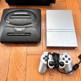 Video Game Console Lot FOR PARTS OR REPAIR PS2 PS1 Gamecube Genesis Retron 3