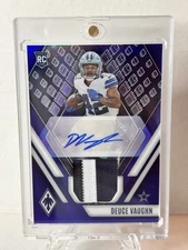 2023 Phoenix RPA Deuce Vaughn /50 #RAJ-DV   🔥🔥Tri Color Patch 🔥🔥