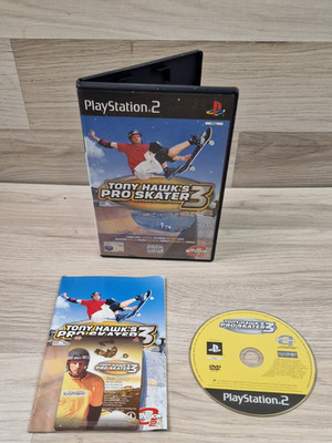 PS2 Tony Hawks Pro Skater 3 - Handbuch dabei