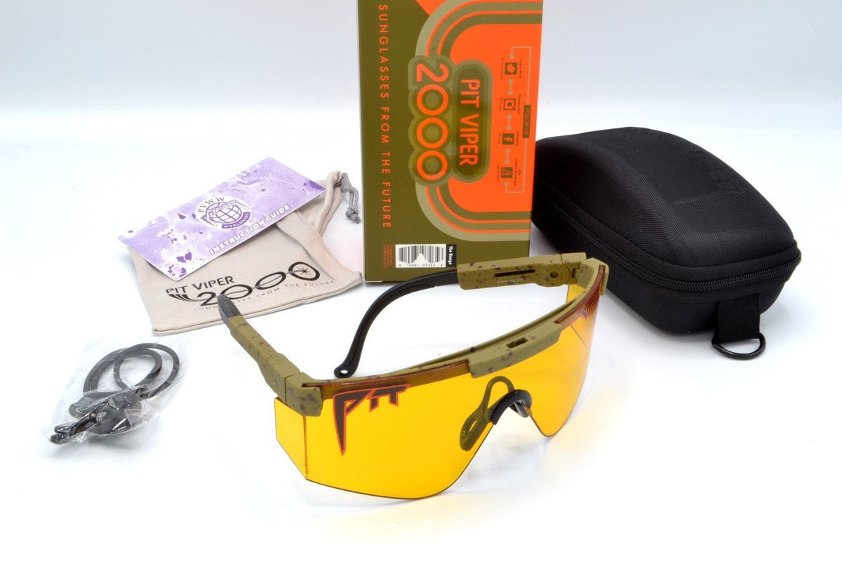 Pit viper shades with box and soft case. pitviper X @liquiddeath Custom 3D-Printed case for my new  main image 4