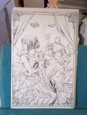 Folklords #1, One Per Store Dan Mora Sketch Variant, Matt Kindt, 2019, Boom! 