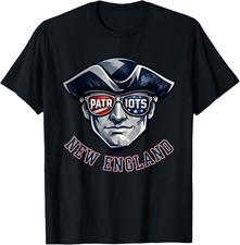 NE Patriot Design Men Women Patriot Team T-Shirt USA Size
