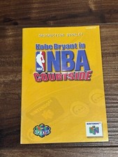 Kobe Bryant in NBA Courtside Basketball N64 Nintendo 64 Instruction Manual Only