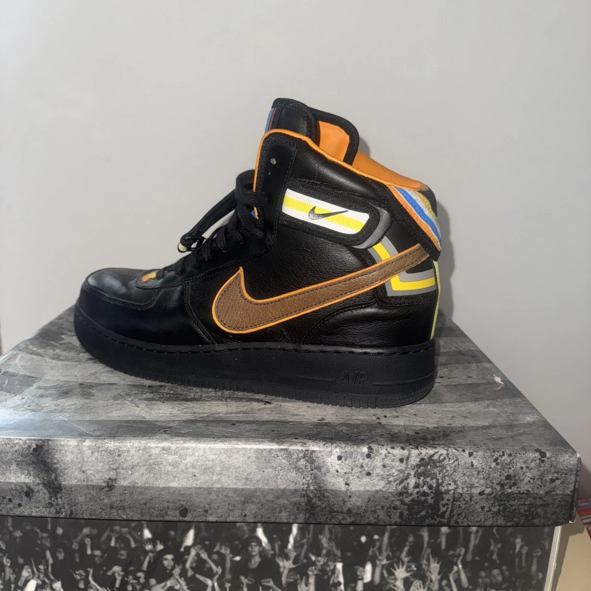 Nike Riccardo Tisci x Air Force 1 SP Mid Black for Sale