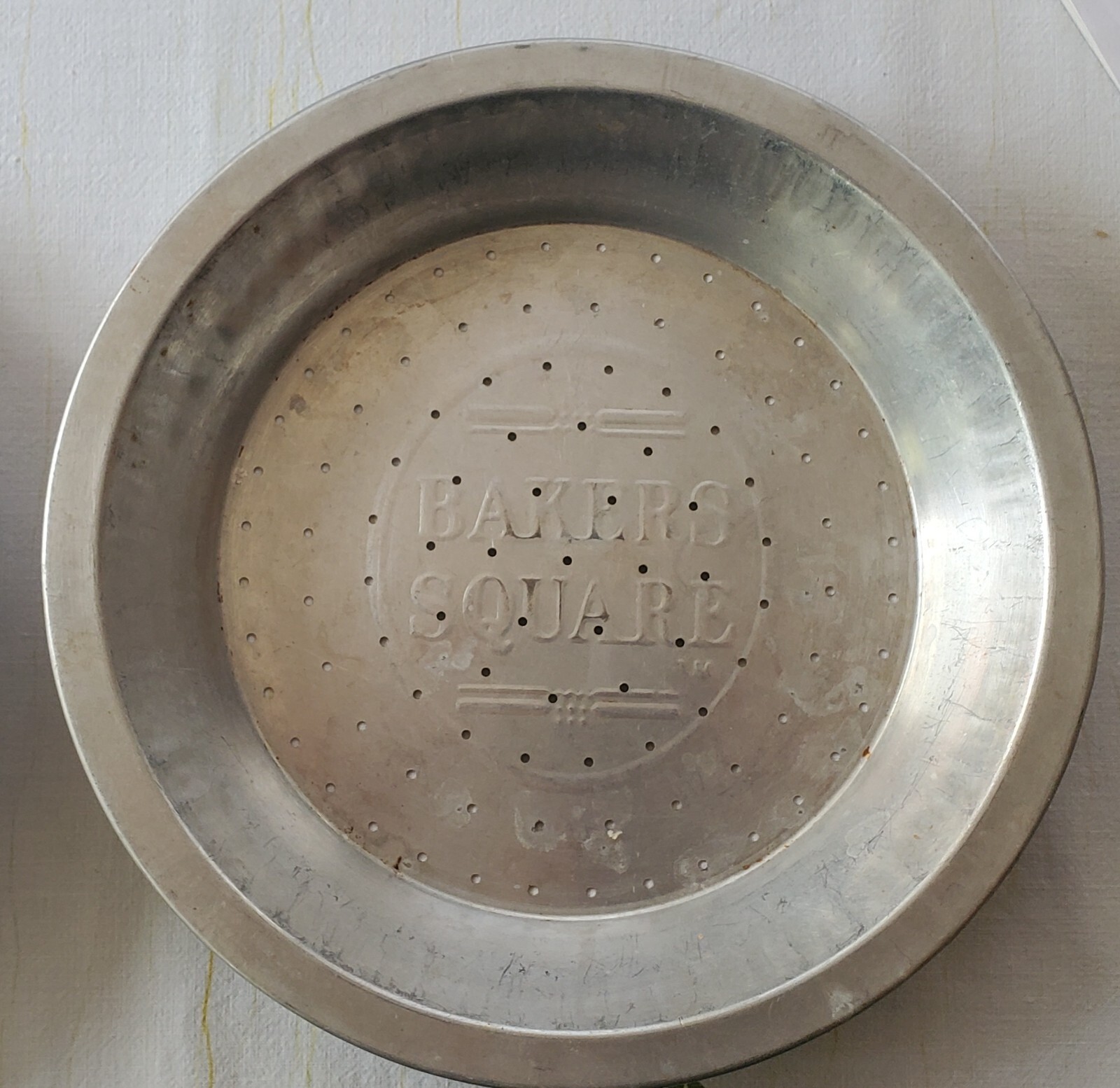 Vintage Tin Pie Plates Holsum and Baker's Square eBay