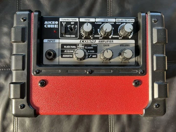 Roland Micro Cube Red N225 Guitar Amplifier Compact Portable Amp